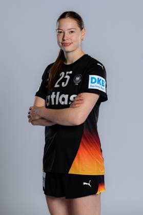 Gummersbach Handball Women Germany Photo shoot Luisa Scherer Germany Gummersbach Schwalbe Arena Germany