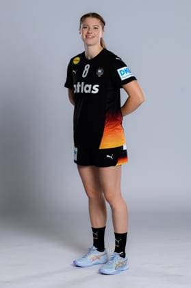 Gummersbach Handball Women Germany Photo shoot Nina Engel Germany Gummersbach Schwalbe Arena Germany