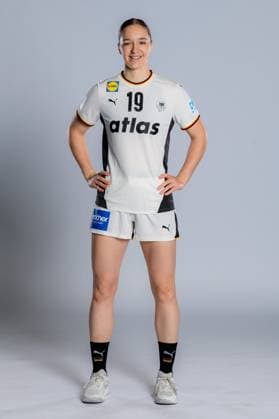 Gummersbach Handball Women Germany Photo shoot Nieke Kühne Kuehne Germany Gummersbach Schwalbe Arena Germany