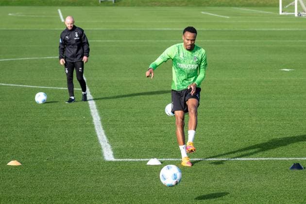 Football, 1st BL, Borussia Mönchengladbach, Training