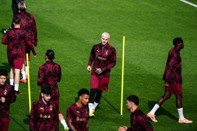Ahead of Galatasaray and Ajax- UEFA Champions League ISTANBUL, TURKIYE - NOVEMBER 4: Mauro Icardi of Galatasaray attends training session at Kemerburgaz Metin Oktay Facilities ahead of UEFA Champions League 4th week football match between Galatasaray and Ajax in Istanbul, Turkiye on November 4, 2025. Hakan Akgun Anadolu Istanbul Turkey. Editorial use only. Please get in touch for any other usage.  Copyright: x2025xAnadoluxHakanxAkgunx