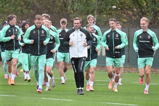Football, 1st BL, SV Werder Bremen, Training