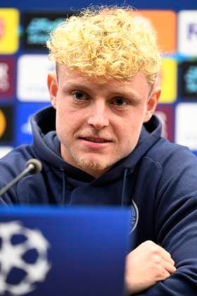Club Brugge v Barcelona - UEFA Champions League Media Activities 04 11 2025 BRUGGE, BELGIUM - NOVEMBER 04 : Seys Joaquim defender of Club Brugge talking to the press during a press conference, PK, Pressekonferenz ahead of the UEFA Champions League 2025 26 League Phase MD4 match between Club Brugge and Barcelona on November 4, 2025 in Brugge, Belgium, 04 11 2025 Brugge Belgium  Copyright: xTomasxSiskx