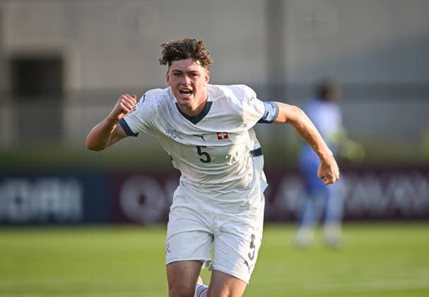 Football, Junior U 17 World Cup 2025 Doha Qatar Preliminary round 03 11 2025 Group F Ivory Coast Switzerland JUBEL Switzerland Goalscorer 0 1 Gil Zufferey