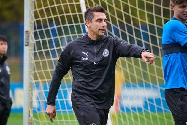 04 11 2025, Football, Men, 2 BL, Season 2025 2026, Training Holstein Kiel Coach Marcel Rapp Kiel, Projensdorf Projensdorf, Training ground, Rase Schleswig Holstein Germany