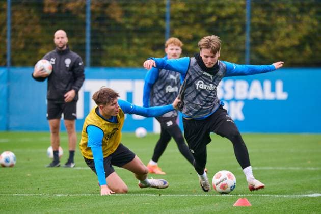 Football, 2nd BL, Holstein Kiel, Training