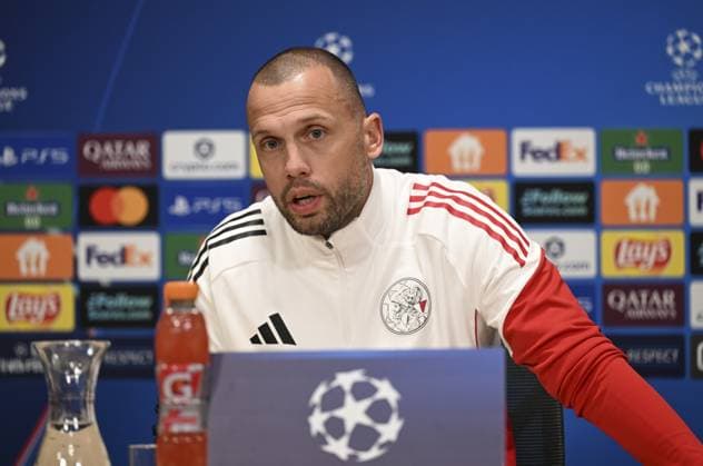 Football, CL, Ajax Amsterdam, Press conference