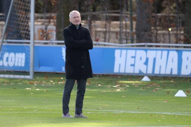 2 FBL, Hertha BSC Training, 04 11 2025, Hertha BSC Training, Sportforum, in the picture Dr. Peter Goerlich Managing Director nordphotoxGmbHx xEngler nph00076