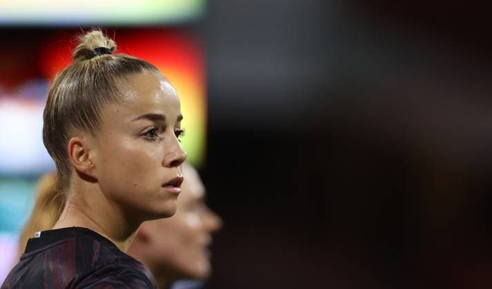 Gwinn , 1.FC Nürnberg-Bayern München , Google Pixel Frauen-Bundesliga , Fußball , in den Max Morlock Stadion, in Nürnberg , Bayern, Deutschland. November 04, 2025 . Photo by: Davide Elias IPA Photo Pressefoto DENL Copyright: xDavidexEliasx