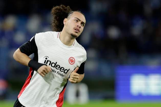 UCL MD4 SSC Napoli vs Eintracht Frankfurt Eintracht Frankfurt s Belgian defender Arthur Theate before match UEFA Champions League 2025 26 League Phase MD4 SSC Napoli vs Eintracht Frankfurt at Stadio Maradona on November 4, 2025 in Naples _BPH7396 Copyright: xAntonioxBalascox
