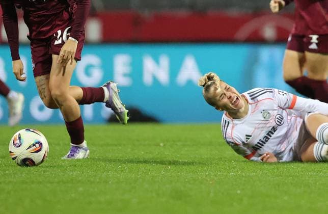 Gwinn , 1.FC Nürnberg-Bayern München , Google Pixel Frauen-Bundesliga , Fußball , in den Max Morlock Stadion, in Nürnberg , Bayern, Deutschland. November 04, 2025 . Photo by: Davide Elias IPA Photo Pressefoto DENL Copyright: xDavidexEliasx