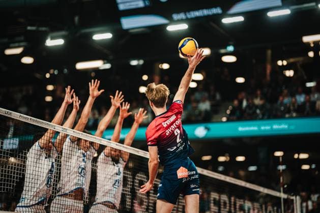 Volleyball, VBL, SVG Lüneburg - VfB Friedrichshafen