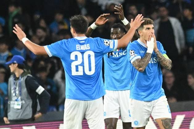 Giovanni Di Lorenzo of SSC Napoli he seems disappointedduring the Uefa Champions League match between SSC Napoli vs Eintracht Frankfurt at Diego Armndo Maradona Stadium  Copyright: xDaniloxGemito IPAxSportx xipa-agency.netx xx IPA_67526056 IPA_Agency_IPA67526056