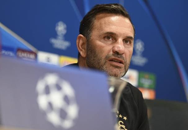 Ahead of UEFA Champions League: Ajax v Galatasaray AMSTERDAM, NETHERLANDS - NOVEMBER 4: Galatasaray head coach Okan Buruk and goalkeeper Ugurcan Cakir (not seen) hold a press conference, PK, Pressekonferenz at Johan Cruijff Arena ahead of their UEFA Champions League week 4 match against Ajax, in Amsterdam, Netherlands, on November 4, 2025. Halil Sagirkaya Anadolu Amsterdam Netherlands. Editorial use only. Please get in touch for any other usage.  Copyright: x2025xAnadoluxHalilxSagirkayax