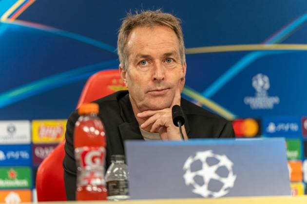 Football, CL, Bayer 04 Leverkusen, Press conference