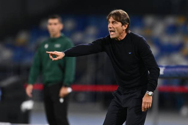 Antonio Conte coach of S.S.C. Napoli participates in the UEFA Champions League phase day 4 football match between S.S.C. Napoli and Eintracht Frankfurt at the Diego Armando Maradona Stadium on November 4, 2025 in Naples, Italy.  Copyright: xDomenicoxCippitelli IPAxSportx xipa-agency.netx xx IPA_67526790 IPA_Agency_IPA67526790
