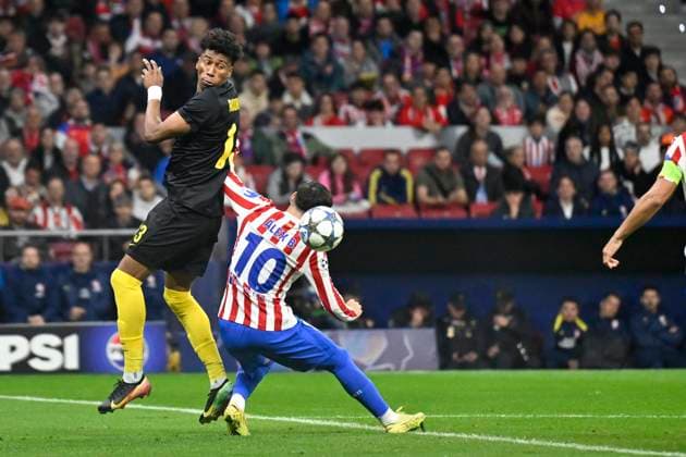 Atletico de Madrid v Royale Union Saint-Gilloise - UEFA Champions League MADRID, SPAIN - NOVEMBER 04 : Rodriguez Cortez Kevin Jose forward of Union Saint-Gilloise in action during the UEFA Champions League 2025 26 League Phase MD4 match between Atletico de Madrid and Royale Union Saint-Gilloise on November 4, 2025 in Madrid, Spain, 04 11 2025 Madrid Spain  Copyright: xJanxDexMeuleneirx