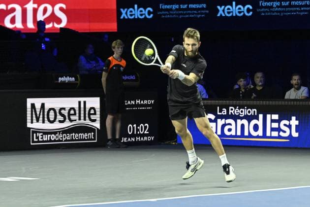 Open de Moselle 2025 - Tennis - ATP, Tennis Herren - Open de Moselle 2025 - 04 11 2025 - Francesco Passaro - Italie MetzFrance  Copyright: xChryslenexCaillaud xPznewsx