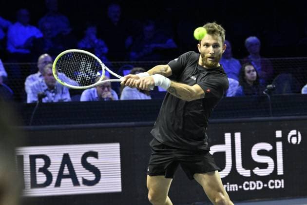 Tennis, ATP tournament in Metz