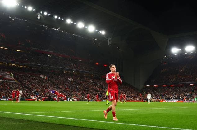 Florian Wirtz of Liverpool Liverpool v Real Madrid, UEFA Champions League, Group Stage, Football, Anfield, Liverpool, UK - 04 Nov 2025Liverpool Anfield United Kingdom EDITORIAL USE ONLY No use with unauthorised audio, video, data, fixture lists, club league logos or live services. Online in-match use limited to 120 images, no video emulation. No use in betting, games or single club league player publications. Copyright: xPaulxCurrie Shutterstockx 15642053bv