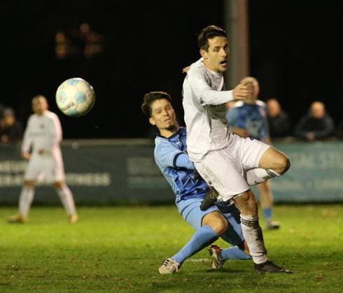 Soccer, 2025 2026 season, Lotto Cup, Hamburg, 4th round, Spielvereinigung Blankenese TuS Dassendorf Eyke Kleine TuS, r , Cengiz Karaduman Blankenese Hamburg