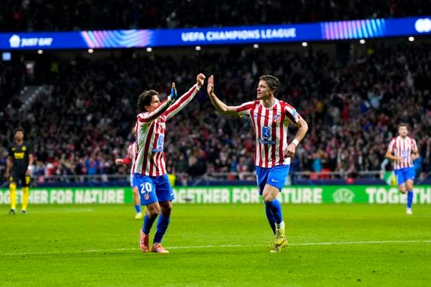 ESP: Atletico de Madrid - Royale Union Saint-Gilloise. UEFA Champions League. Matchday 4. Conor Gallagher of Atletico de Madrid during the UEFA Champions League match, between Atletico de Madrid and Royale Union Saint-Gilloise, matchday 3, played at Riyadh Air Mertropolitano Stadium on November 4, 2025 in Madrid, Spain. kpng Copyright: xCesarxCebollax xPRESSINx PS_251104_ATM_SAI_2526_2012