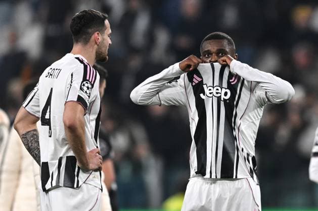 Db Torino 04 11 2025 - Champions League Juventus-Sporting Clube foto Daniele Buffa Image nella foto: Pierre Kalulu 