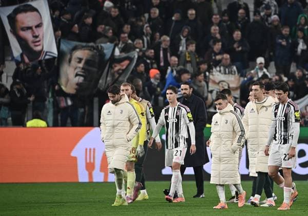 Juventus v Sporting Lisbon - UEFA Champions League TURIN, ITALY, NOVEMBER 4: Juventus players leaves the pitch at the end of the League phase UEFA Champions League football match between Juventus and Sporting Lisbon at the Juventus Stadium in Turin, Italy, on November 4, 2025. Isabella Bonotto Anadolu Turin Italy. Editorial use only. Please get in touch for any other usage.  Copyright: x2025xAnadoluxIsabellaxBonottox