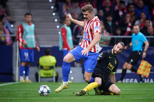 UEFA Champions League Atletico Madrid vs Union Saint Gilloise at Riyadh Air Metropolitano Stadium in Madrid, Spain. 04 November 2025 Sorloth 900 Cordon Press  900 CordonxPress LOF - UEFA Champions League Atletico Madrid vs Union Saint Gillo