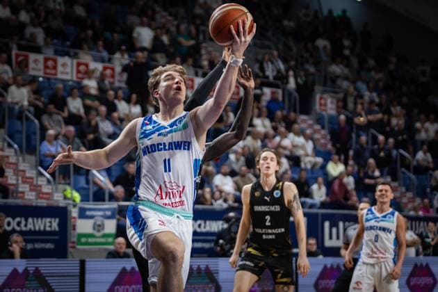 Basketball, Europe Cup, Anwil Wloclawek - Basketball Löwen Braunschweig 2025.11.04 Wloclawek Koszykowka, Europejskie Puchary, FIBA Europe Cup, Sezon 2025 2026 4 kolejka FEC, Grupa F, mecz Anwil Wloclawek - Basketball Lowen Brunszwik N z Bartosz Lazarski (Anwil nr 11) Foto Piotr Kieplin PressFocus 2025.11.04 Wloclawek Basketball, FIBA Europe Cup, Season 2025 2026 Regular Season, Group F gameday 4 Anwil Wloclawek - Basketball Lowen Braunschweig Bartosz Lazarski (Anwil nr 11) Credit: Piotr Kieplin PressFocus NEWSPIX.PL --- newspix.pl
