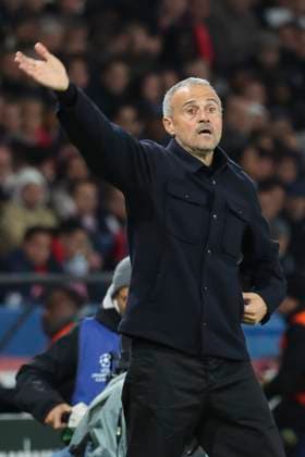 FOOTBALL : Paris Saint Germain Vs Bayern Munich - Ligue des Champions - 04 11 2025 Luis Enrique (PSG) ParisFrance  Copyright: xMichtofx