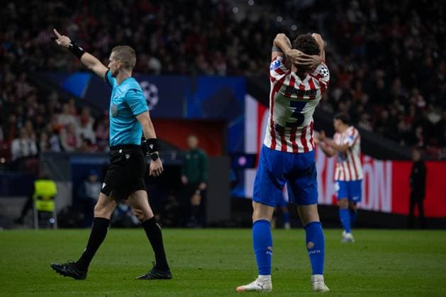 Atlético de Madrid Vs Royale Union Saint-Gilloise in Madrid - 04 Nov 2025 José María Giménez, Atlético de Madrid, celebrates a goal during the UEFA Champions League football match between Atlético de Madrid and Royale Union Saint-Gilloise at the Metropolitano Stadium. Final score: Atlético de Madrid 3-1 Royale Union Saint-Gilloise Madrid Spain Copyright: xDavidxCanalesx xSOPAxImagesx DCUCLATMUnionSG251104-205