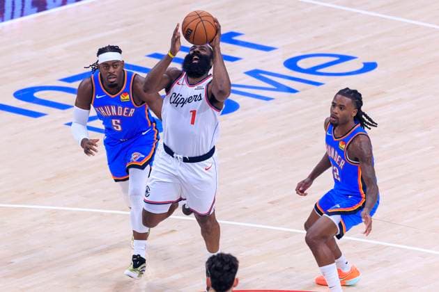 Basketball, NBA, Los Angeles Clippers - Oklahoma City Thunder