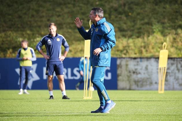 Football, 3rd division, 1. FC Saarbrücken Training