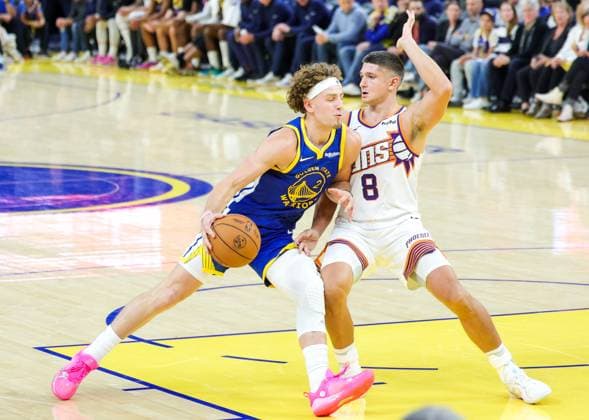 Basketball, NBA, Golden State Warriors - Phoenix Suns