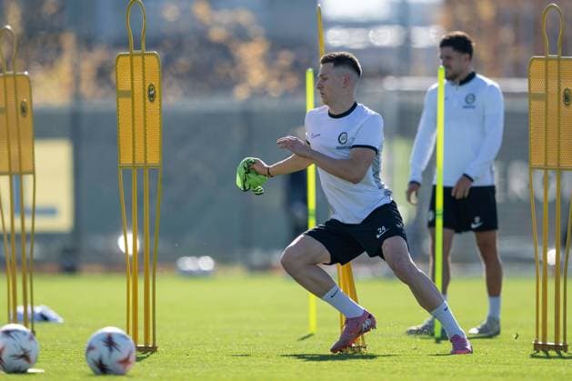 Football, EL, Sturm Graz training