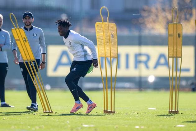 SOCCER - UEFA EL, Sturm vs Nottingham GRAZ,AUSTRIA,05.NOV.25 - SOCCER - UEFA Europa League, SK Sturm Graz vs Nottingham Forest, preview, training Sturm. Image shows Seedy Jatta (Sturm).  GEPAxpictures xAvnixRetkoceri