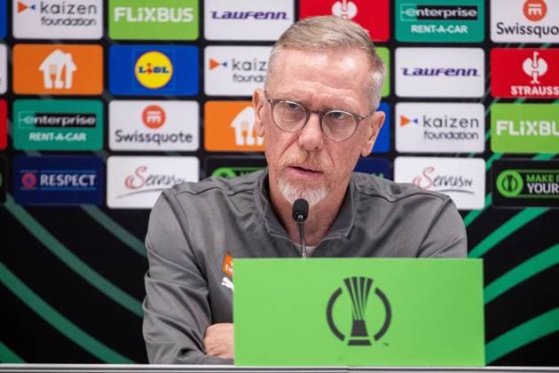 Football, ECL, Rapid Vienna press conference