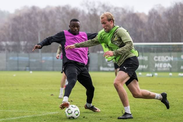Football, ECL, BK Häcken Training