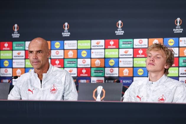 Football, EL, Red Bull Salzburg press conference