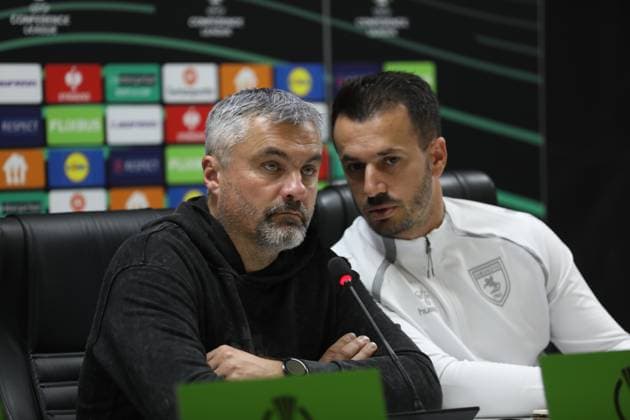 Football, ECL, Samsunspor press conference