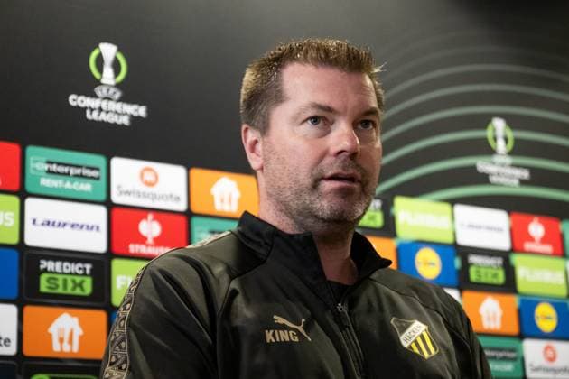 Football, ECL, BK Häcken press conference