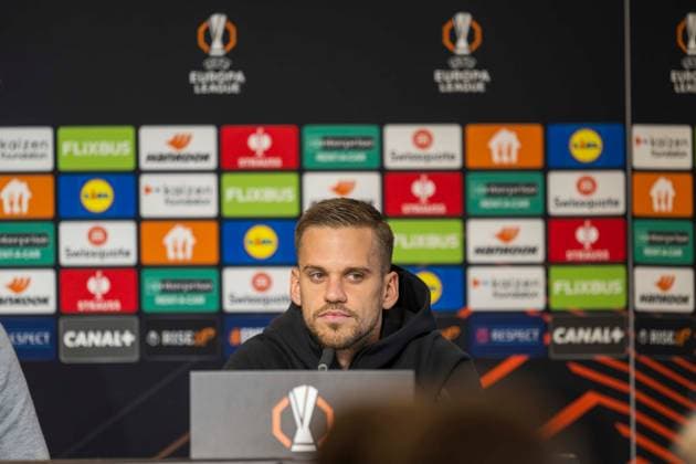 Football, EL, Sturm Graz, Press conference