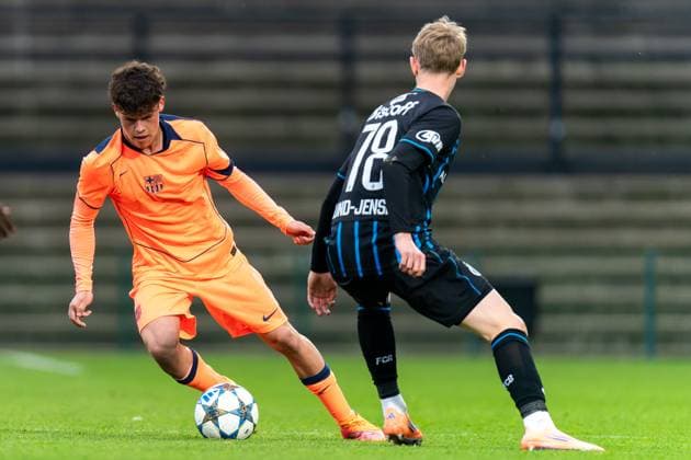 Football, UEFA Youth League, FC Bruges - FC Barcelona