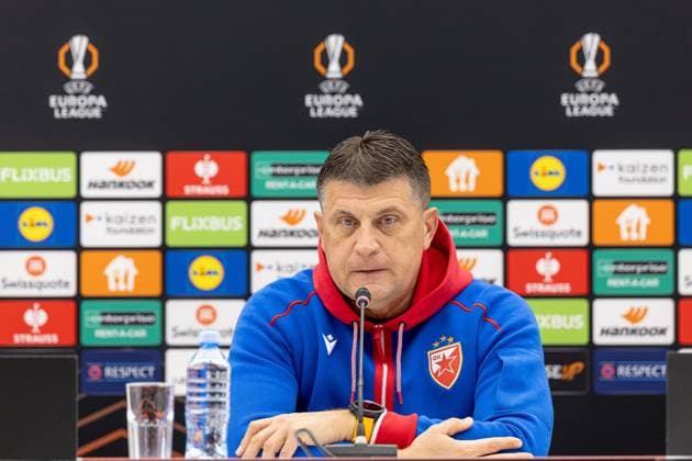 Football, EL, Red Star Belgrade, Press conference