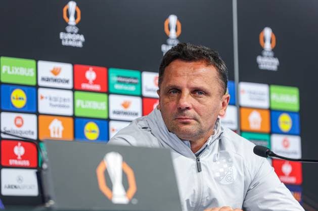 GNK Dinamo press conference, PK, Pressekonferenz GNK Dinamo head coach Mario Kovacevic during press conference before UEFA Europa League group phase football match with Celta Vigo in Zagreb, Croatia on 05. November 2025.  GoranxStanzl PIXSELL