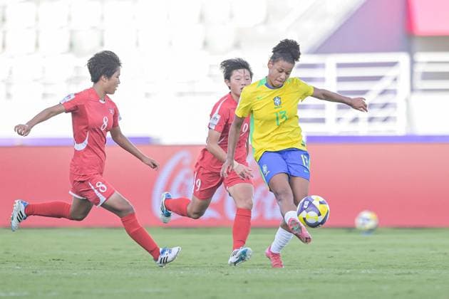 Football, Women, U17 World Cup, Brazil - North Korea