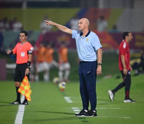 Football, Juniors U 17 World Cup 2025 Doha Qatar Preliminary round 05 11 2025 Group K France Chile Coach Lionel ROUXEL France