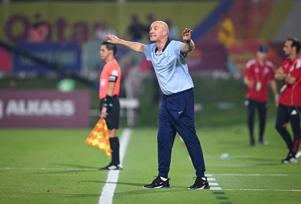 Football, Juniors U 17 World Cup 2025 Doha Qatar Preliminary round 05 11 2025 Group K France Chile Coach Lionel ROUXEL France
