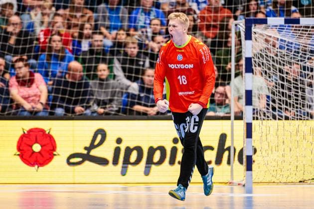 Bertram Obling VfL Gummersbach, 16 cheers GER, TBV Lemgo Lippe vs VfL Gummersbach, Handball, DHB Pokal, Matchday 3, Season 2025 2026, 05 11 2025 GER, TBV Lemgo Lippe vs VfL Gummersbach, Handball, DHB Pokal, Matchday 3, Season 2025 2026, 05 11 2025 Lemgo Copyright: xEibner-Pressefoto JanxRollingerx EP_JSK